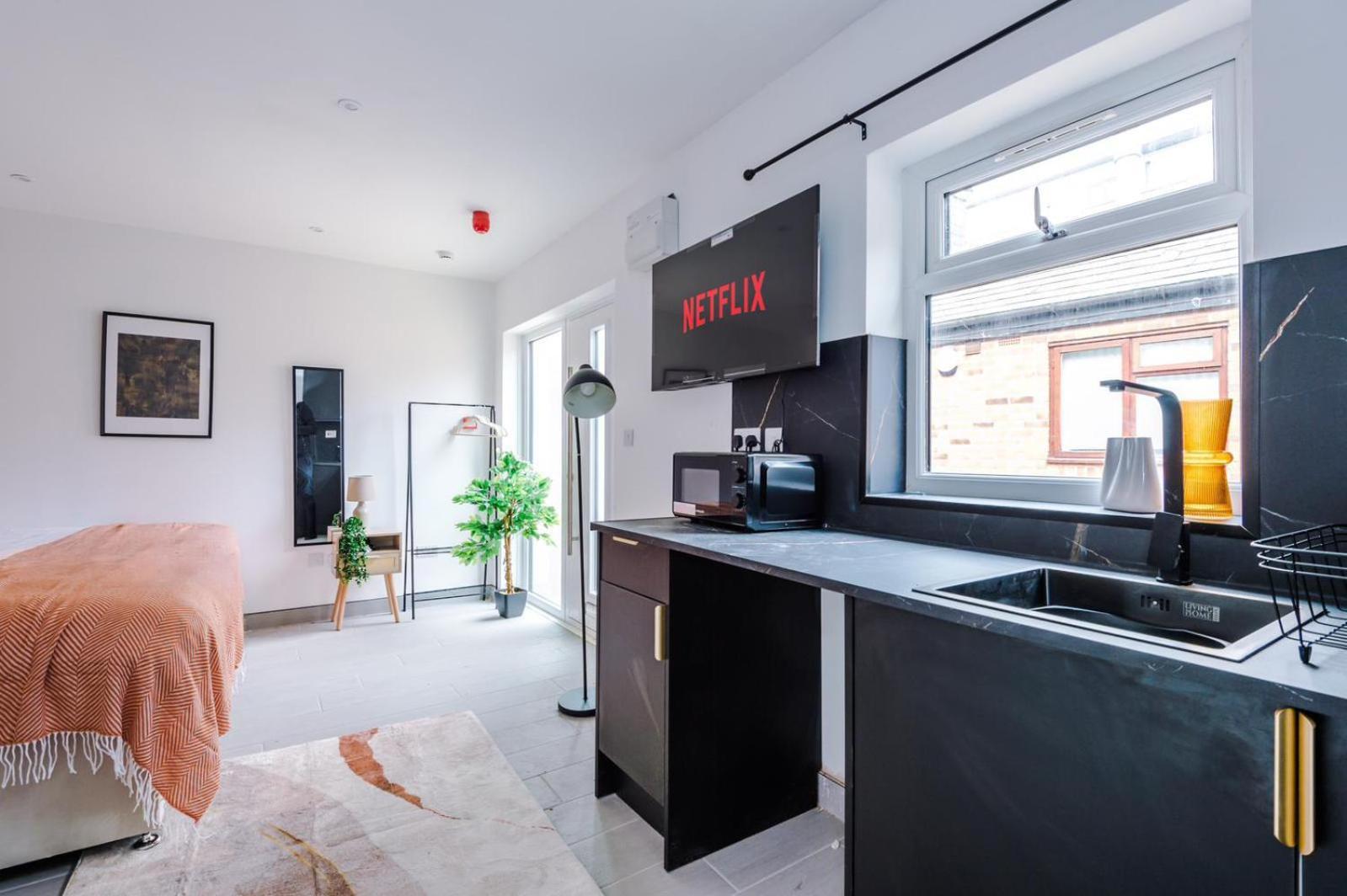 Comfort Style Brand New Selly Oaks Apartment Birmingam Habitación foto